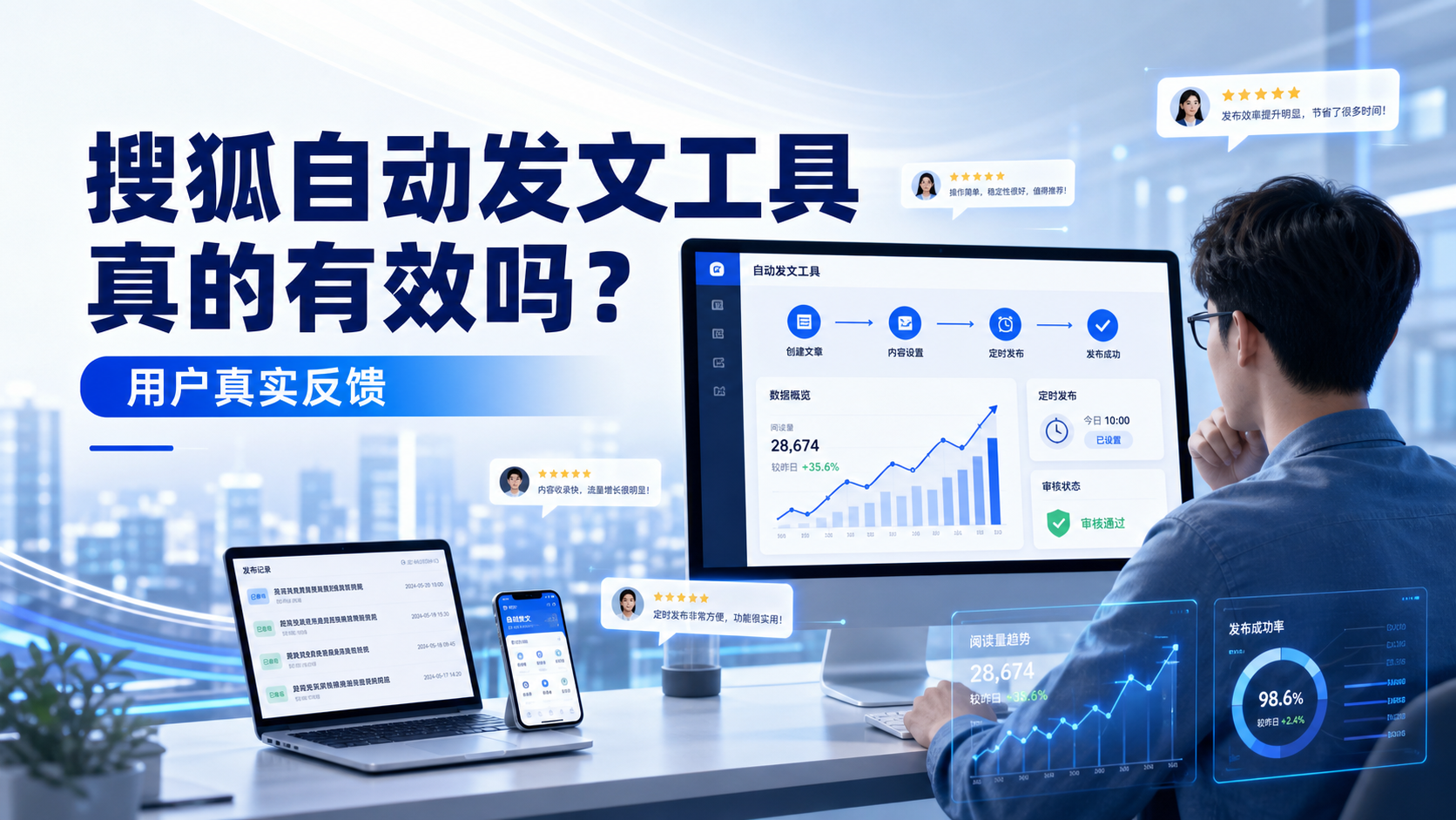 搜狐自动发文工具真的有效吗?汉中用户的真实反馈