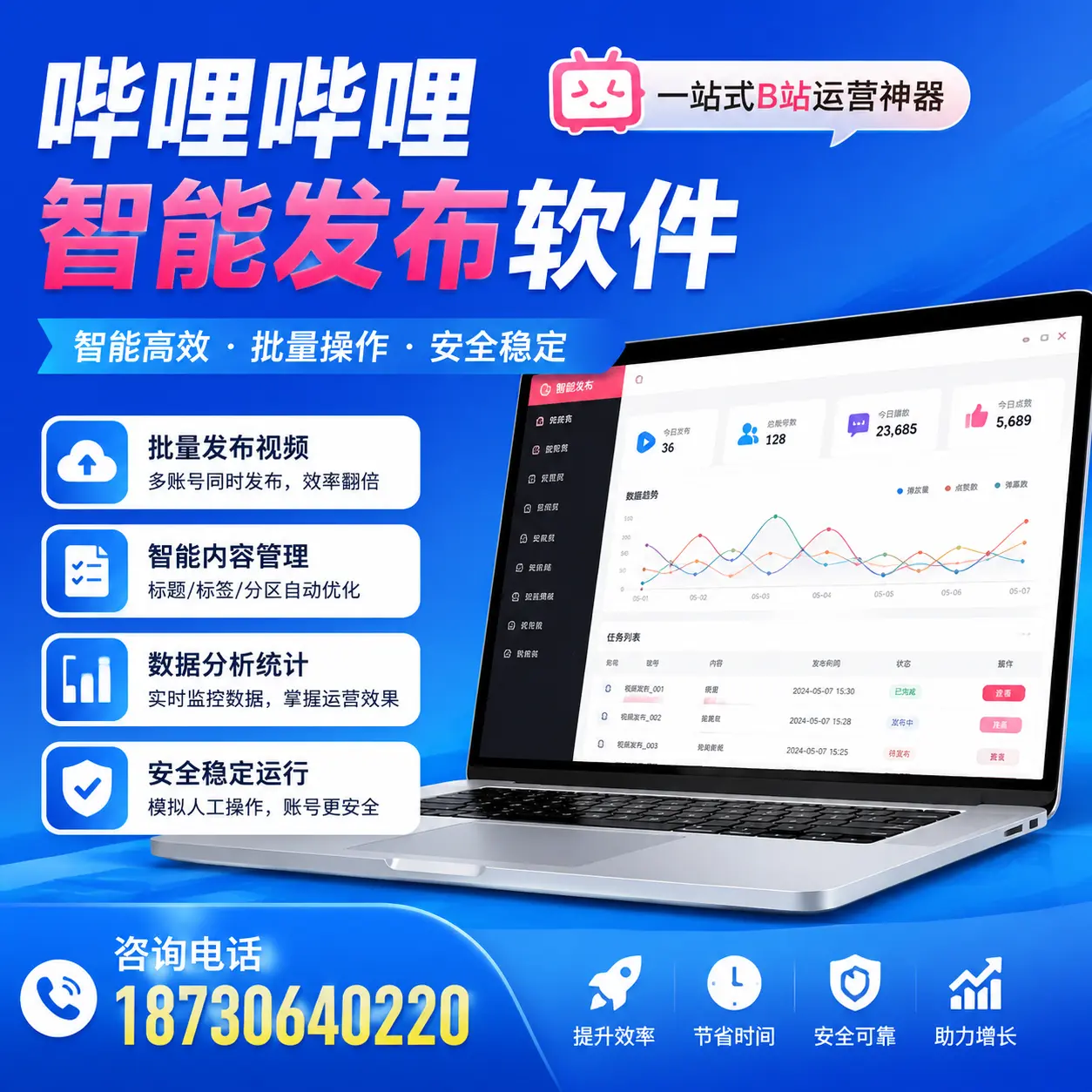 如何通过哔哩哔哩智能发布软件提升 汉中 企业曝光率